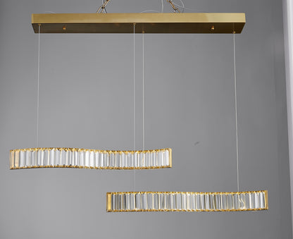 Luxury Chrome Titanium Chandelier | Modern Stainless Steel and Iron Crystal Lighting with Contemporary K9 Clear Crystal Fixture