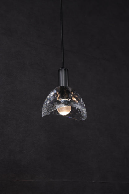 Luxury Black Copper Modern Chandelier with K9 Crystal-Elegant Copper and Crystal Hanging Light