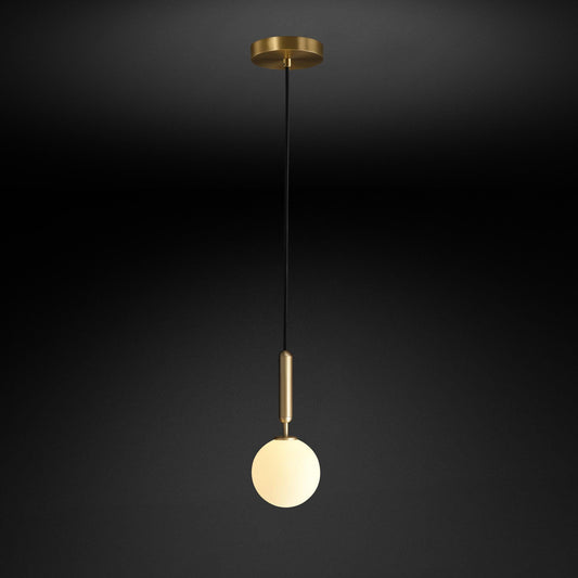 Vintage Copper Chandelier with Glass | Chic Copper Glass Pendant Light | Contemporary Copper and Black Fixture