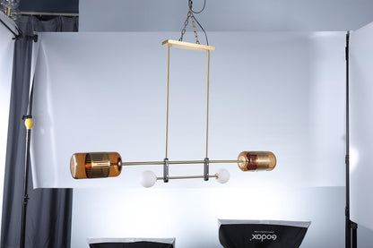 Best Copper Chandelier with Amber Glass – An Icon of Modern Elegance
