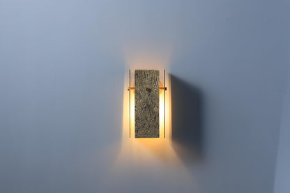 Modern Copper Wall Lamp| Handcrafted Bronze and Copper Luxury Lighting Fixture