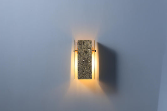 Modern Copper Wall Lamp| Handcrafted Bronze and Copper Luxury Lighting Fixture