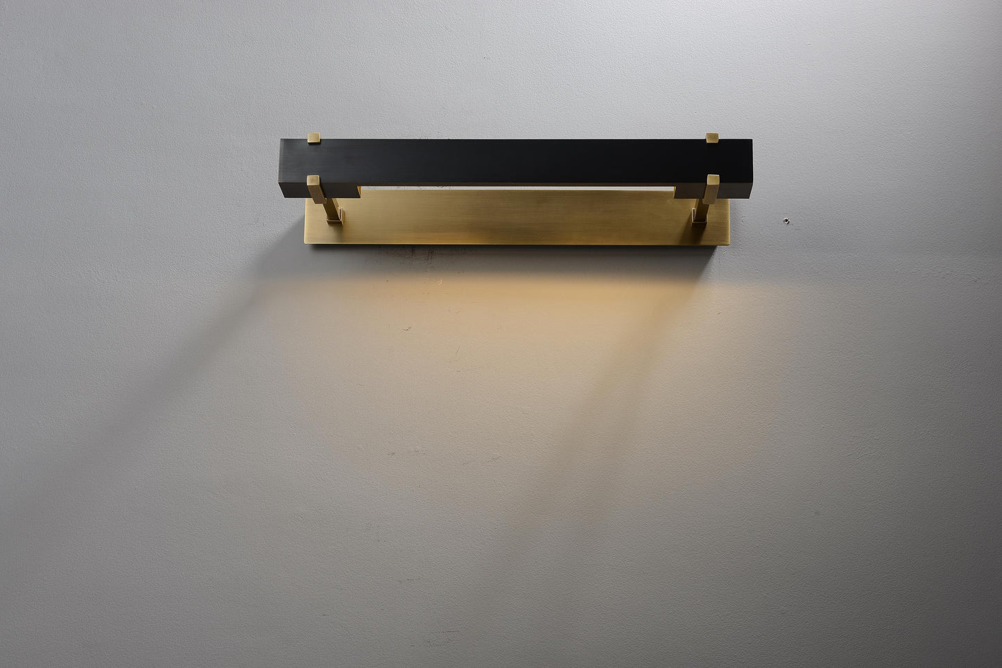 Modern Wall Lamp - Copper Black Lamp with Bronze and Black Accents