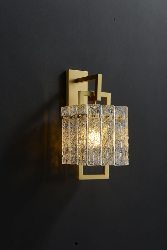 Modern Copper Wall Lamp Glass Sconce | Decorative Vintage Copper Wall Lighting Fixture