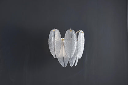 Modern Electroplated Gold Wall Lamp | Elegant Glass Sconce with Gold Hardware