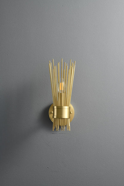 Copper Vintage Sconce – Mid-Century Single Head Light Fixture