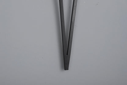 Iron + Glass Wall Sconce – Stylish Black Wall Lamp for Modern Spaces
