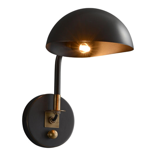 Vintage Lamp | Mid-Century Iron Wall Lamp Light Fixture