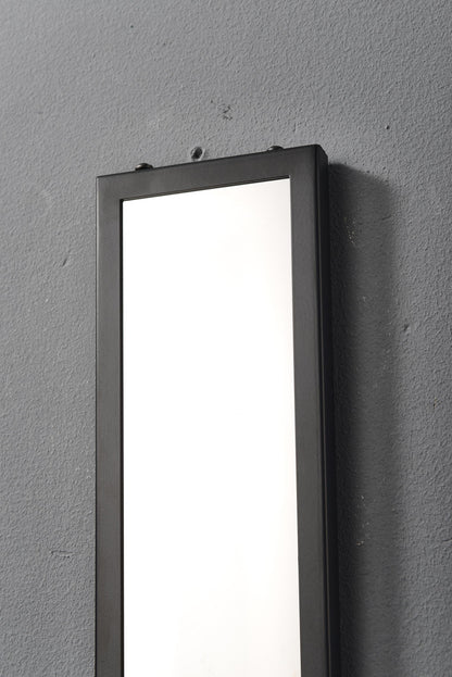 Black Iron and Crystal Wall Lamp | Luxury Black Wall Light Fixture | Contemporary Iron and Crystal Lighting