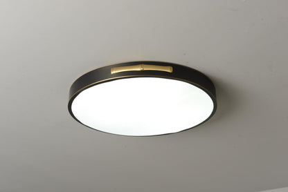 Chic Copper Ceiling Fixture with Black and Acrylic Design – Stylish Pendant Light for Elegant Spaces