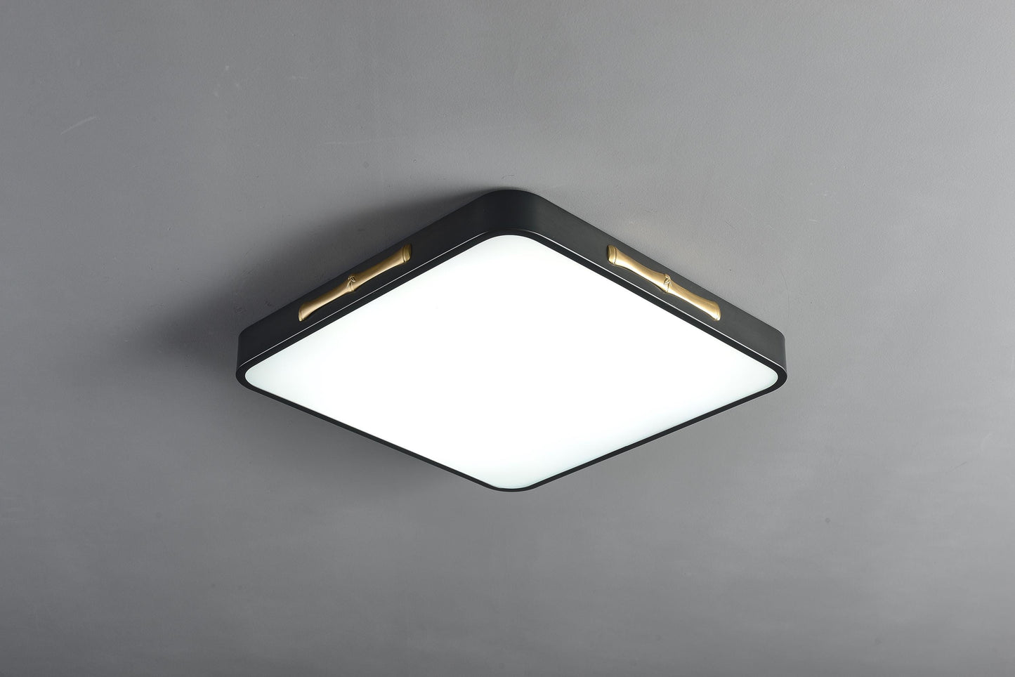 Trendy Copper and Black Lighting – Modern Acrylic Ceiling Lamp with Artistic Design for Contemporary Homes