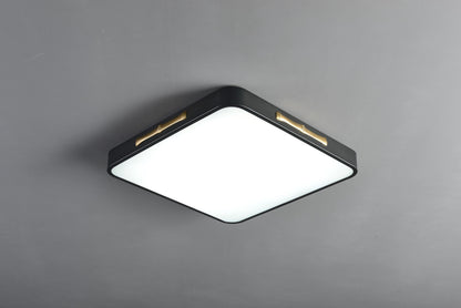 Trendy Copper and Black Lighting – Modern Acrylic Ceiling Lamp with Artistic Design for Contemporary Homes