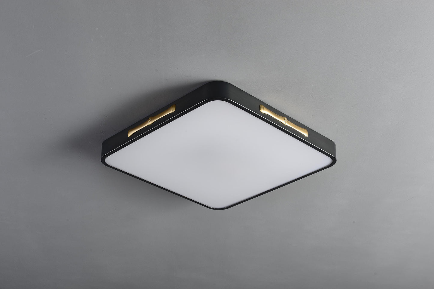 Trendy Copper and Black Lighting – Modern Acrylic Ceiling Lamp with Artistic Design for Contemporary Homes