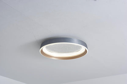 Custom Aluminium Crystal Ceiling Lamp | Luxury Industrial Lighting for Dining Rooms with Energy-Efficient LED Design