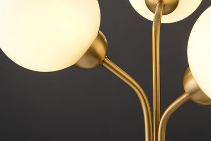 Decorative Copper and Glass Table Lamp | Rustic, Vintage, and Industrial Style Lighting