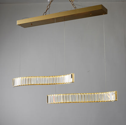 Luxury Chrome Titanium Chandelier | Modern Stainless Steel and Iron Crystal Lighting with Contemporary K9 Clear Crystal Fixture