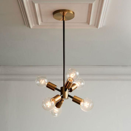 Modern brass Sputnik Mobile Chandelier