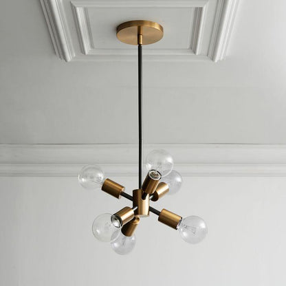 Modern brass Sputnik Mobile Chandelier