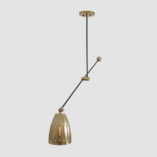 Modern Brass Counter Balance Pendant Lamp
