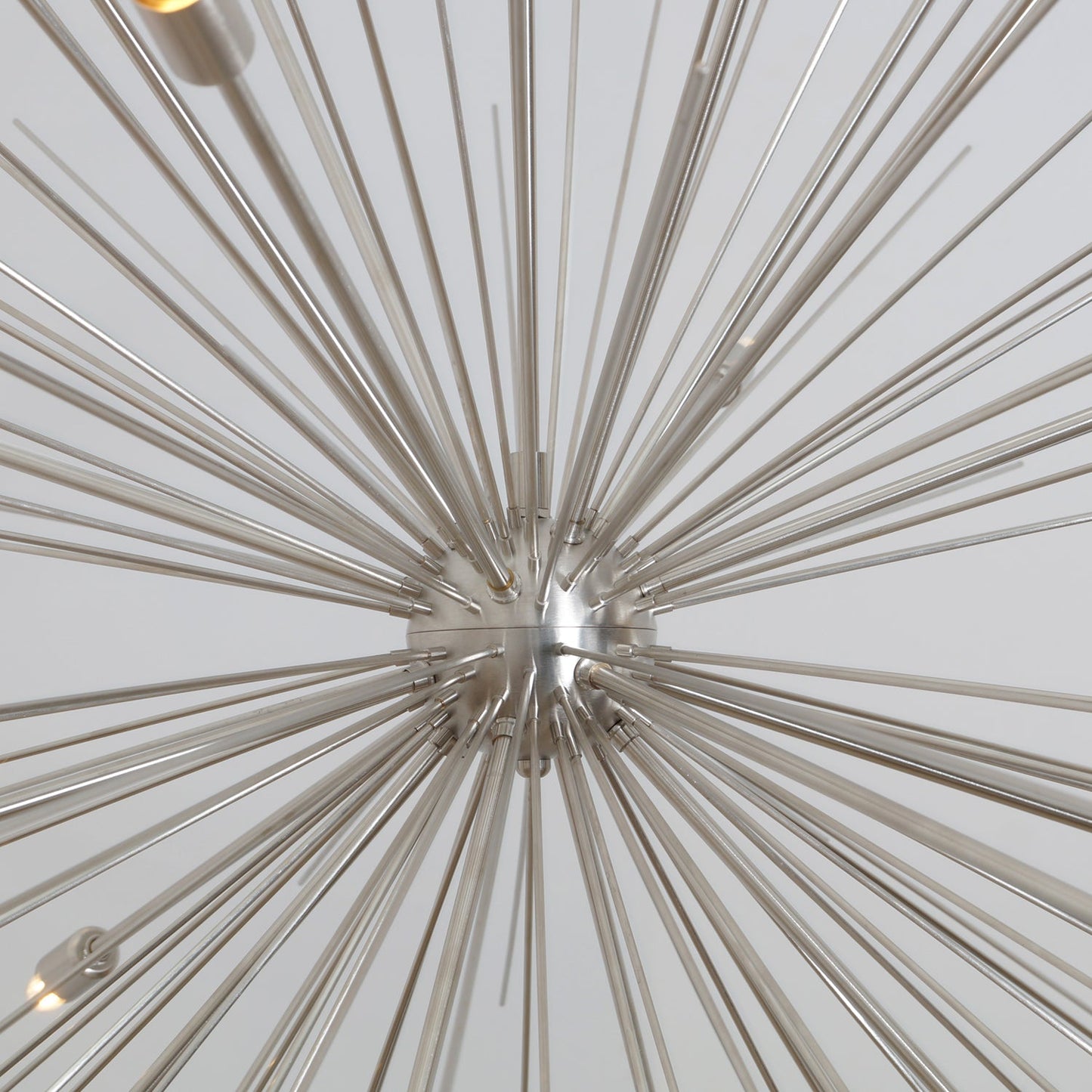 Large 50-Inches 16 Arms Brass Sputnik Starburst Urchin Chandelier